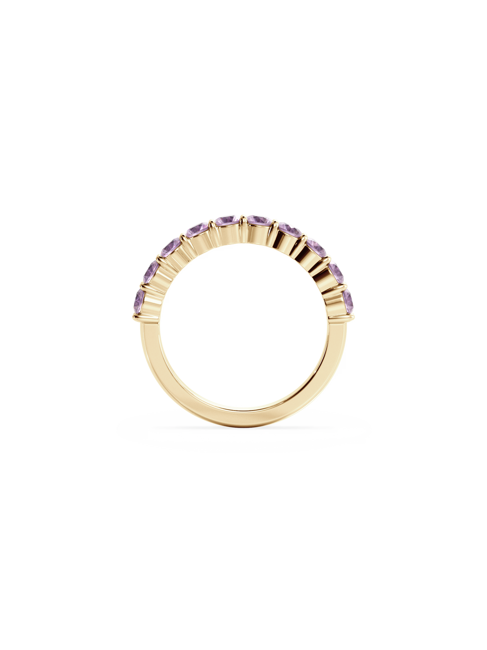 Sapphire Luna Ring - View