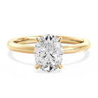 2.38ct Moval Ceremonial Solitaire Ring