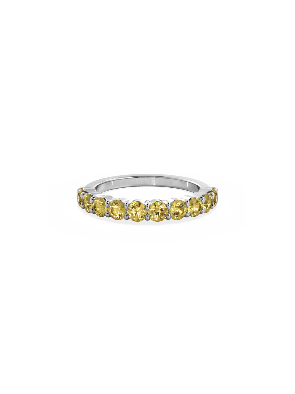 Sapphire Luna Ring - View