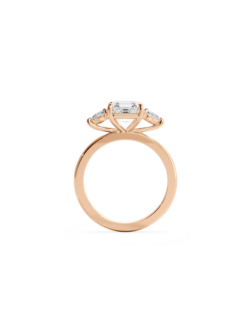 Asscher Amira Ring - View