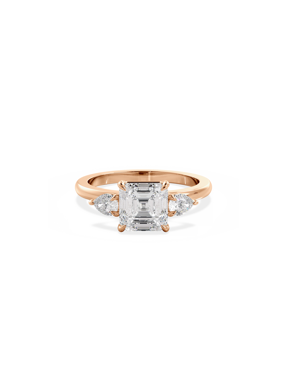 Asscher Amira Ring - View