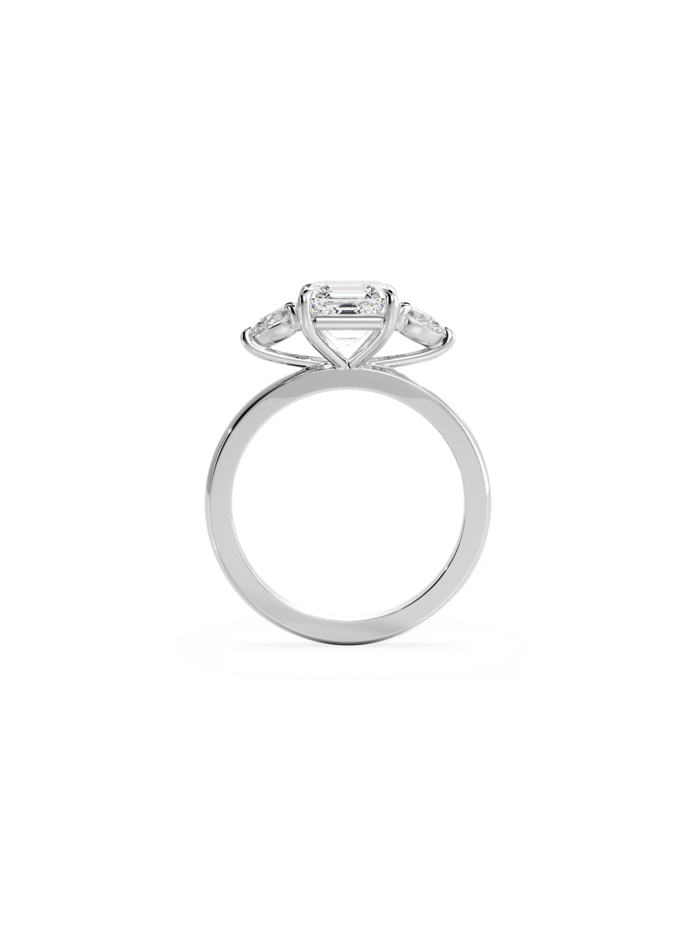 Asscher Amira Ring - View
