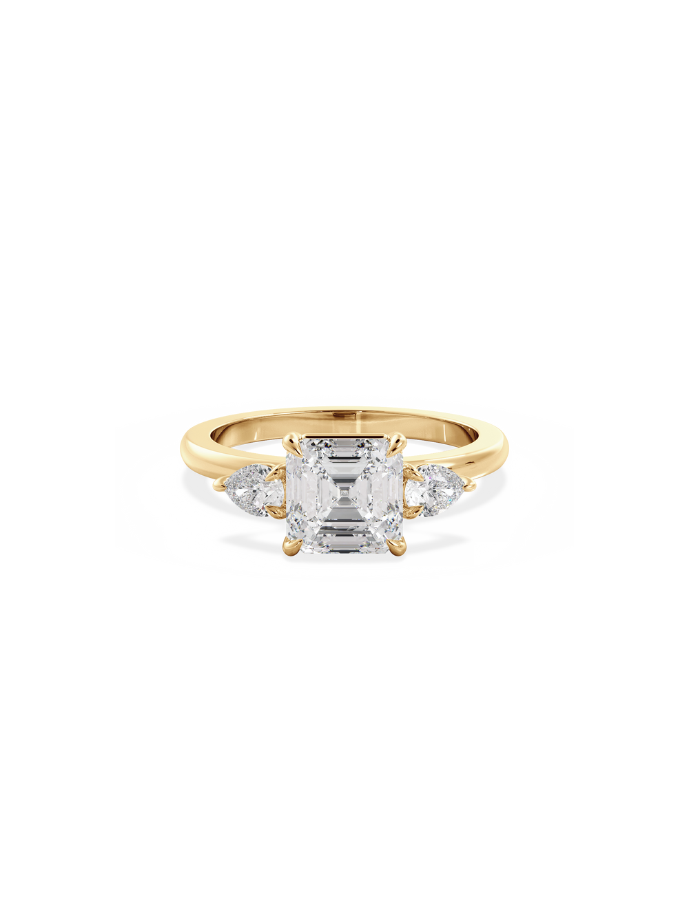 Asscher Amira Ring - View