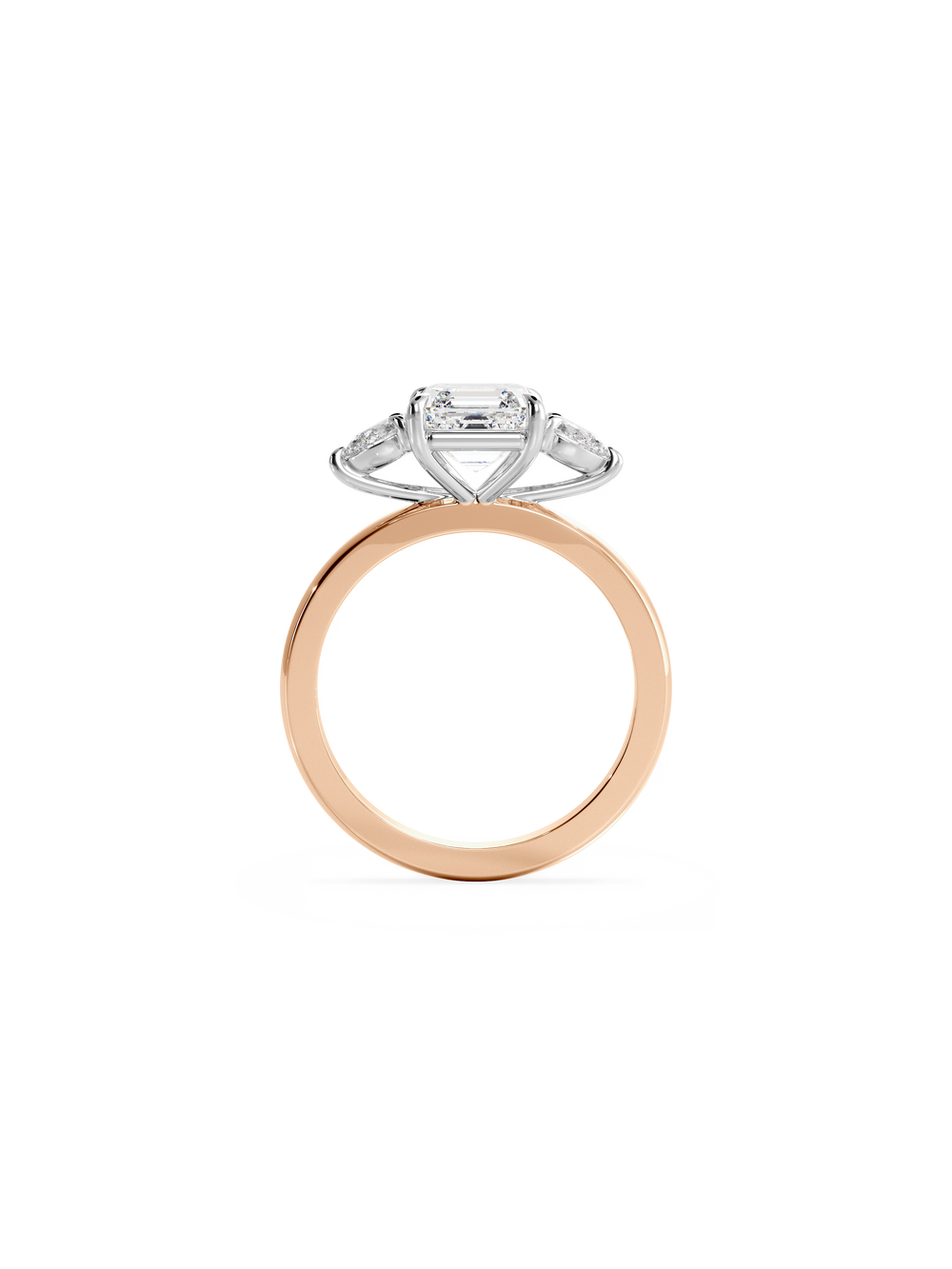 Asscher Amira Ring - View