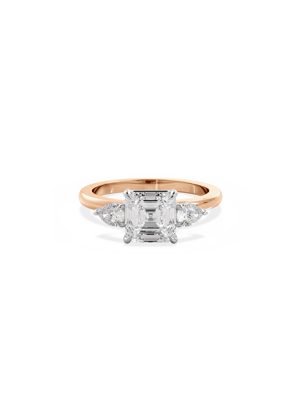 Asscher Amira Ring - View