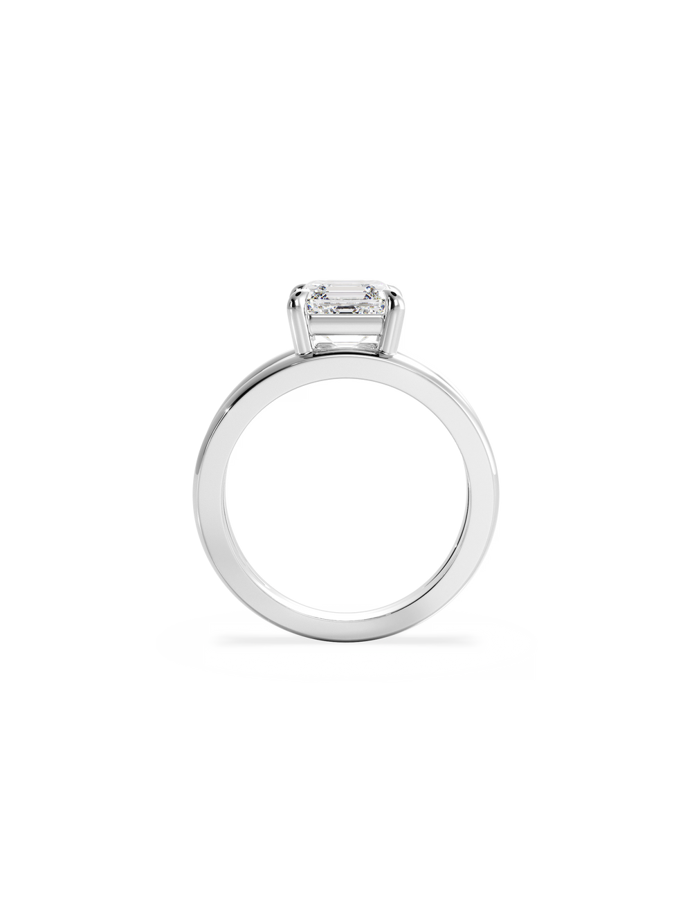 Asscher Signature Double Band Ring - View