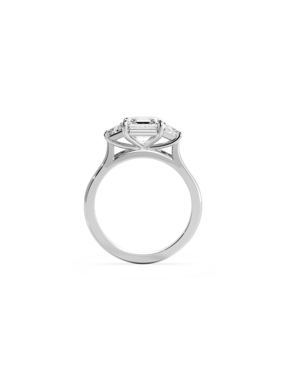 Asscher Thea Ring - View