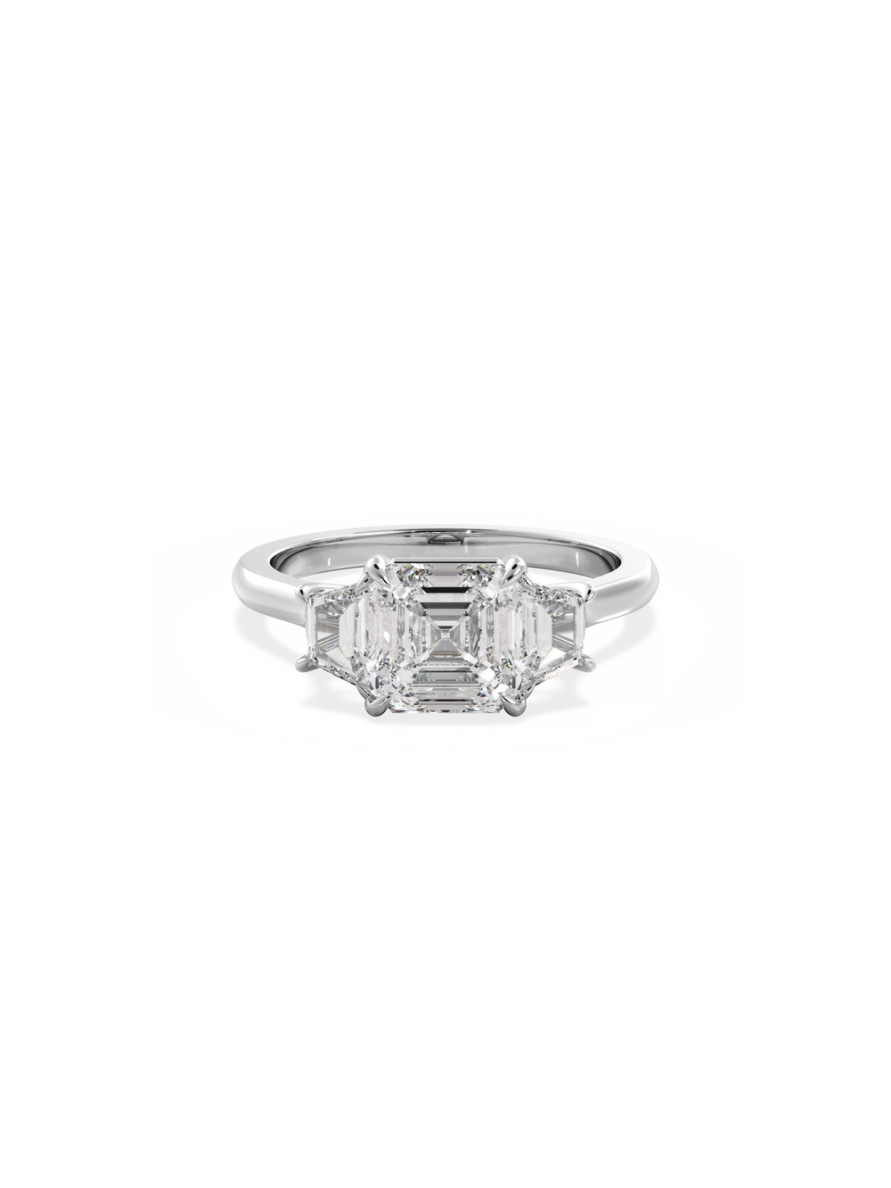 Asscher Thea Ring - View