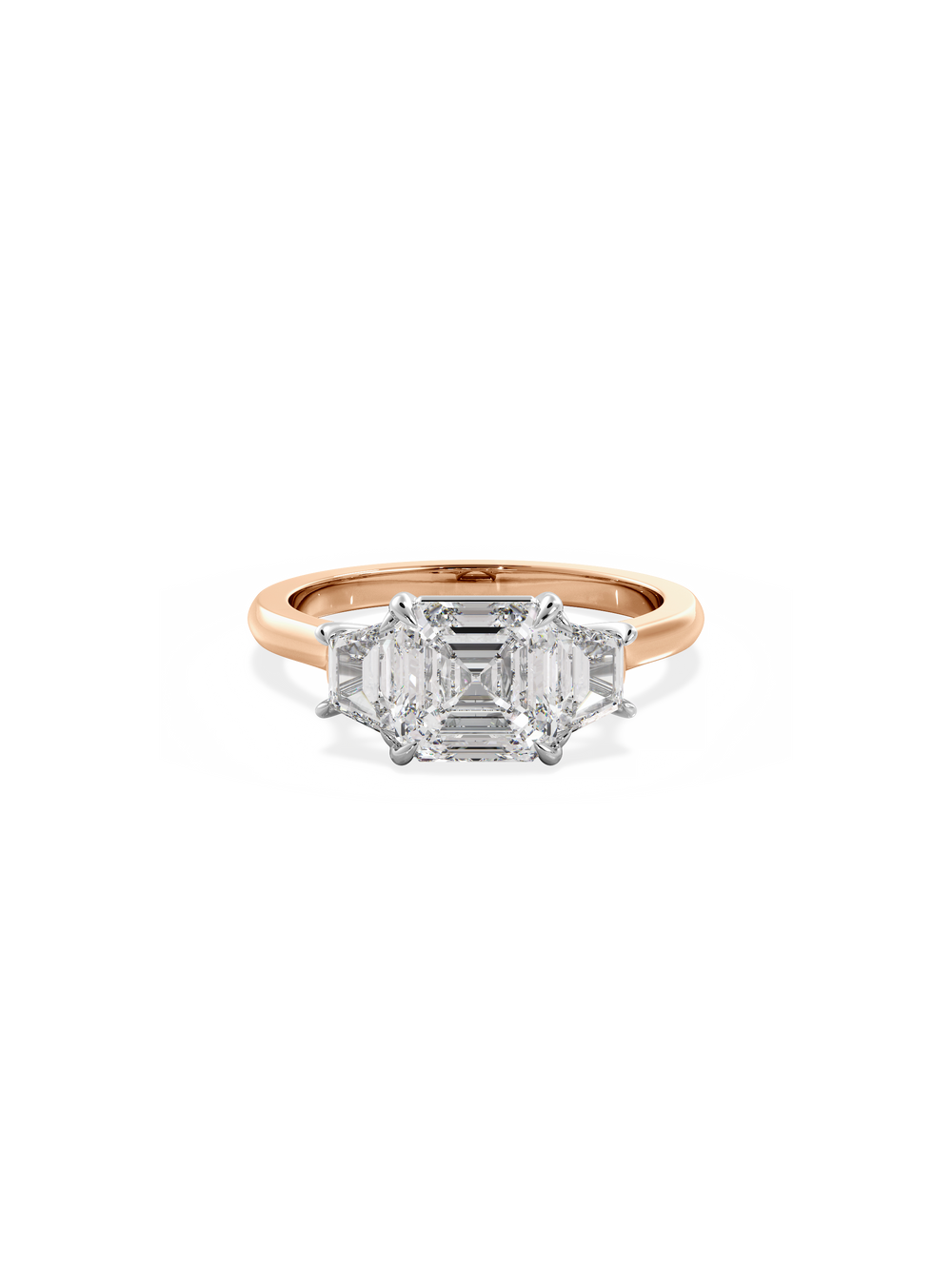 Asscher Thea Ring - View