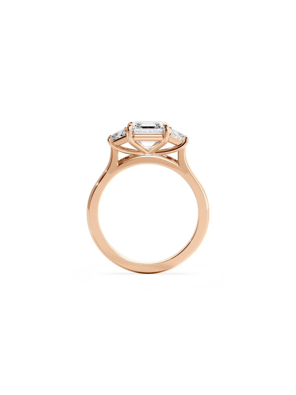 Asscher Thea Ring - View