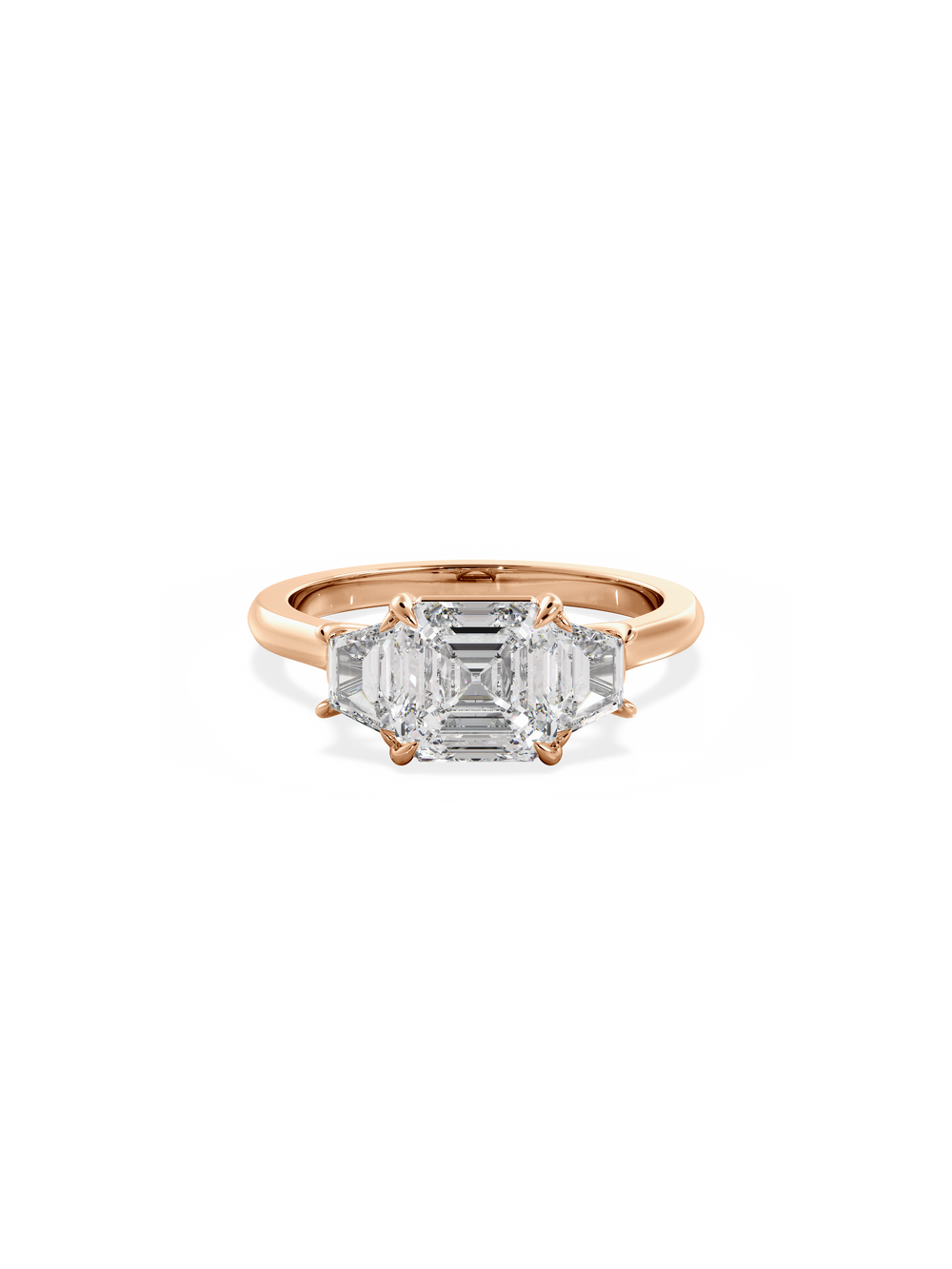 Asscher Thea Ring - View