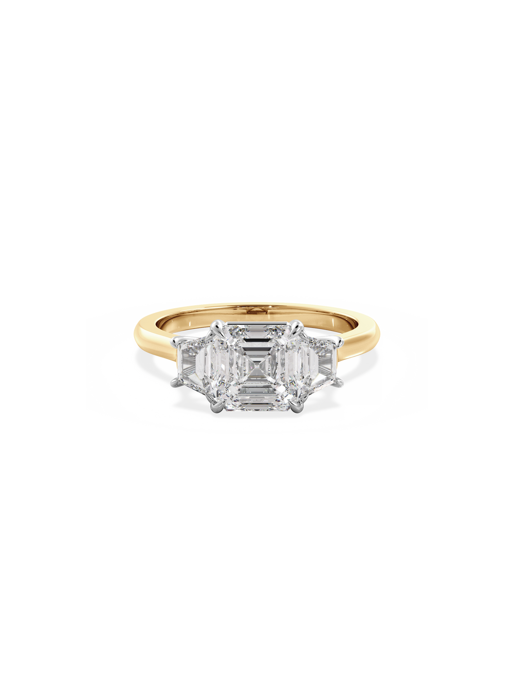 Asscher Thea Ring - View