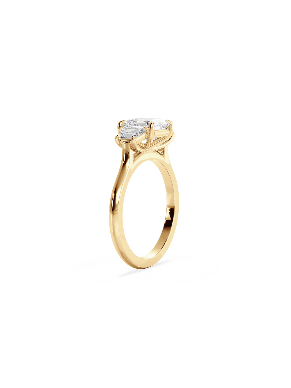Asscher Thea Ring - View