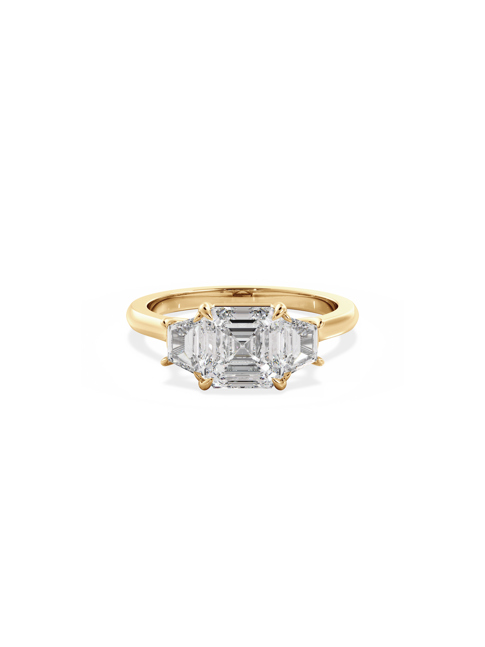 Asscher Thea Ring - View