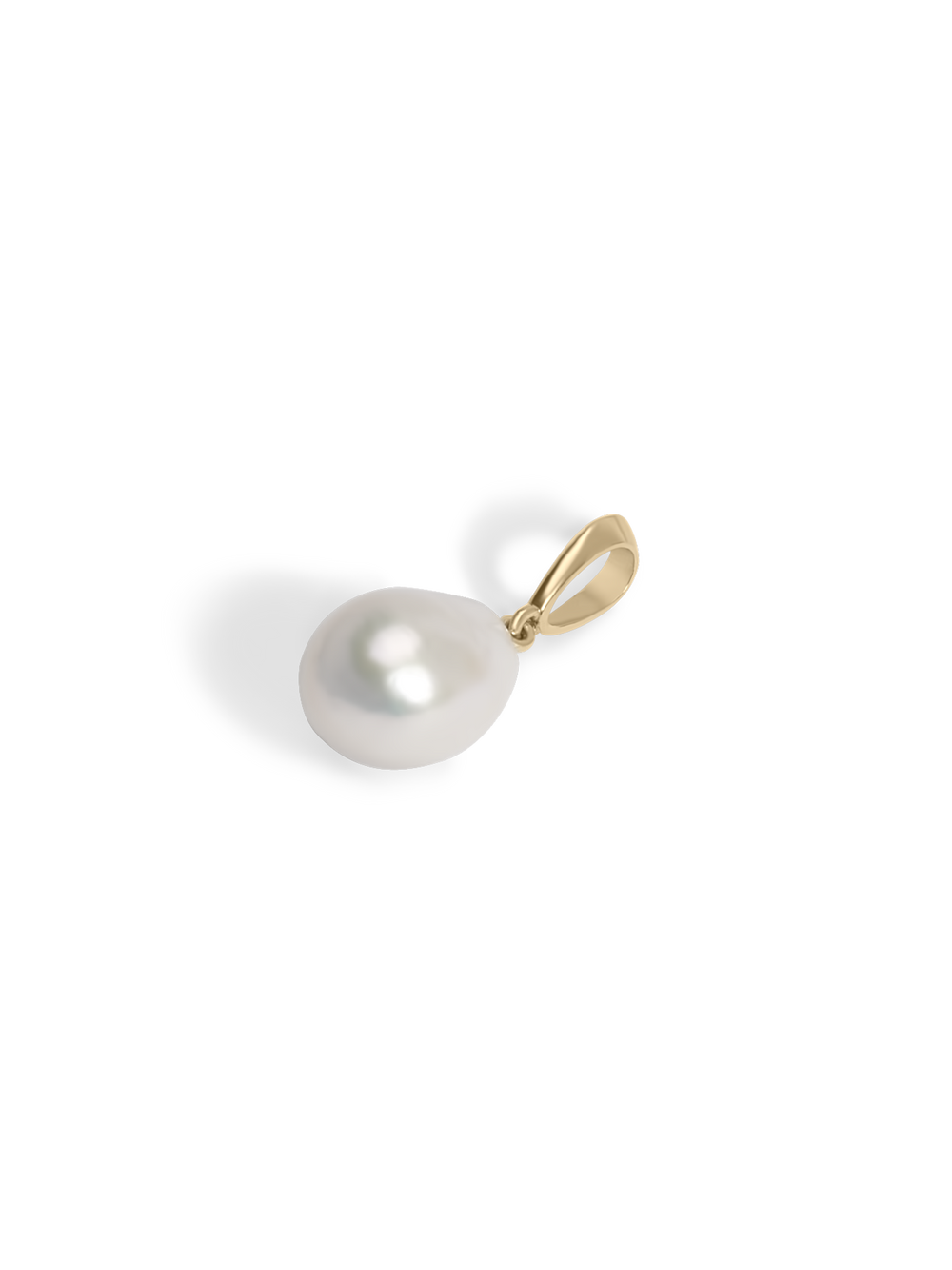 Baroque Pearl Pendant - View
