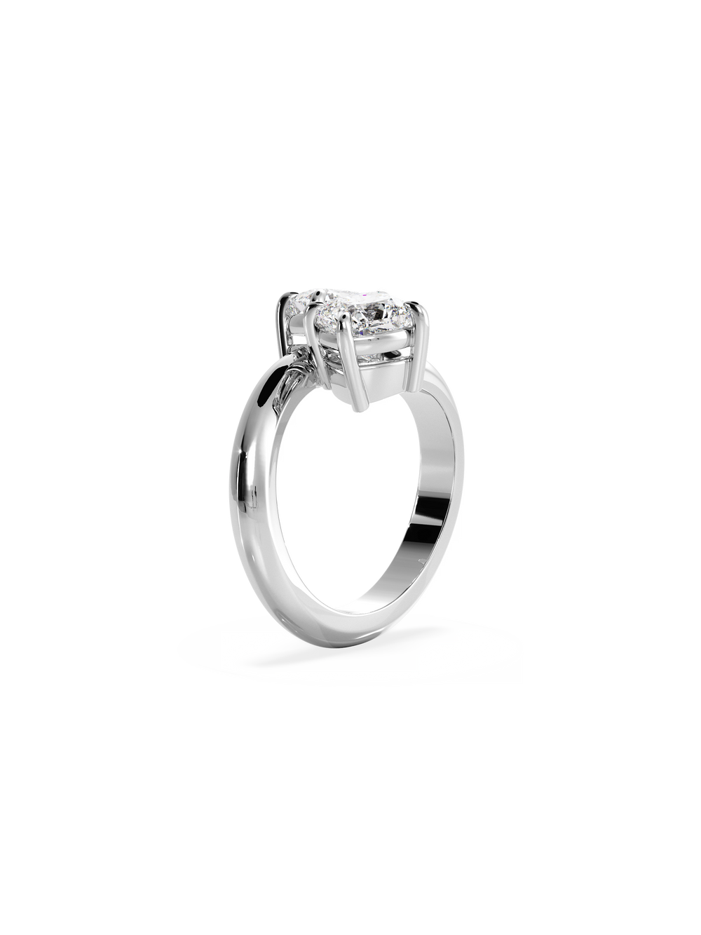 Cushion Jean Toi et Moi Ring - View