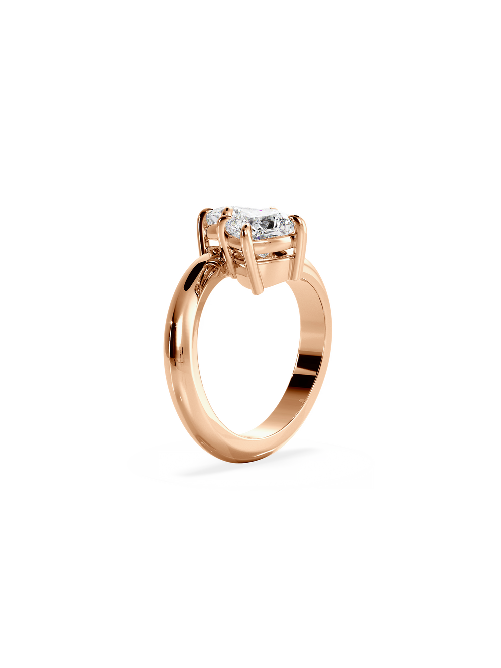 Cushion Jean Toi et Moi Ring - View