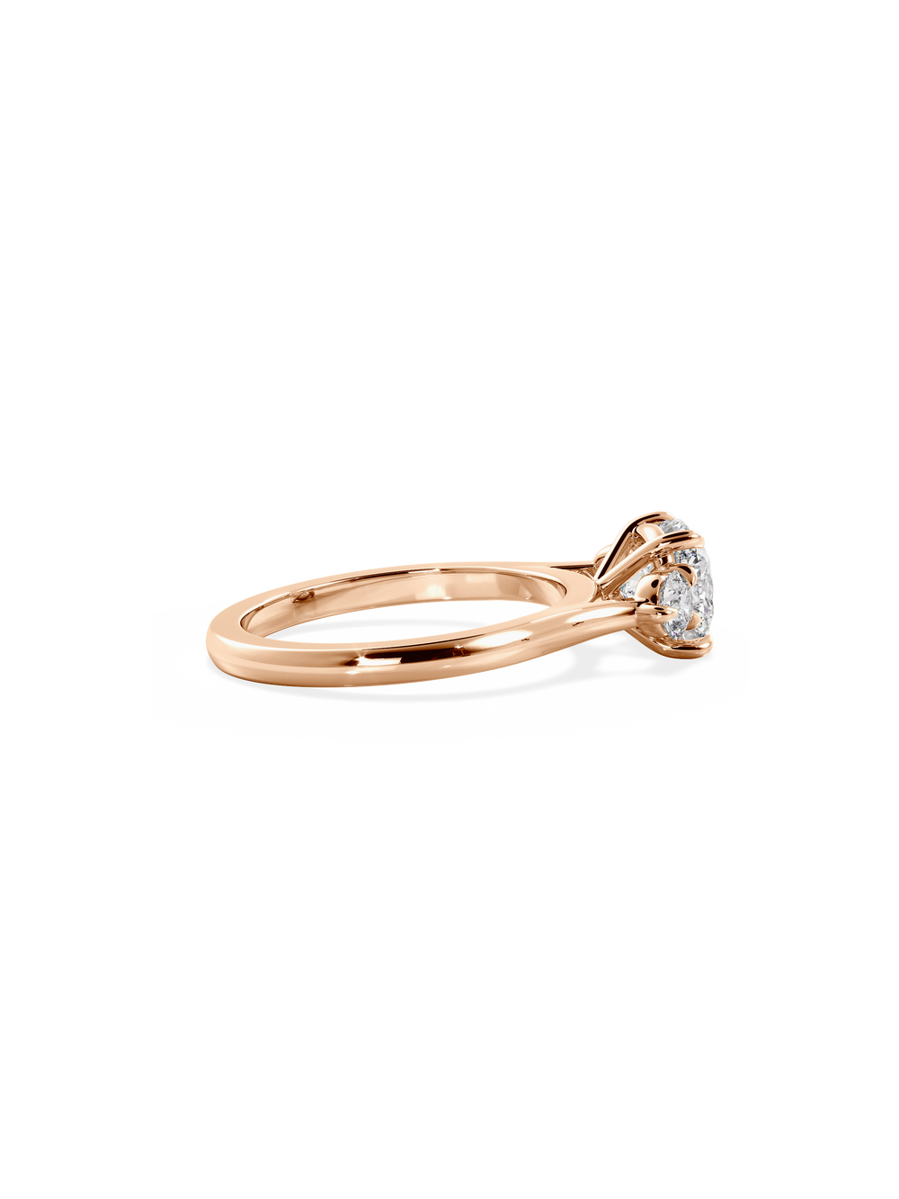 Cushion Cosmic Trio Ring - View