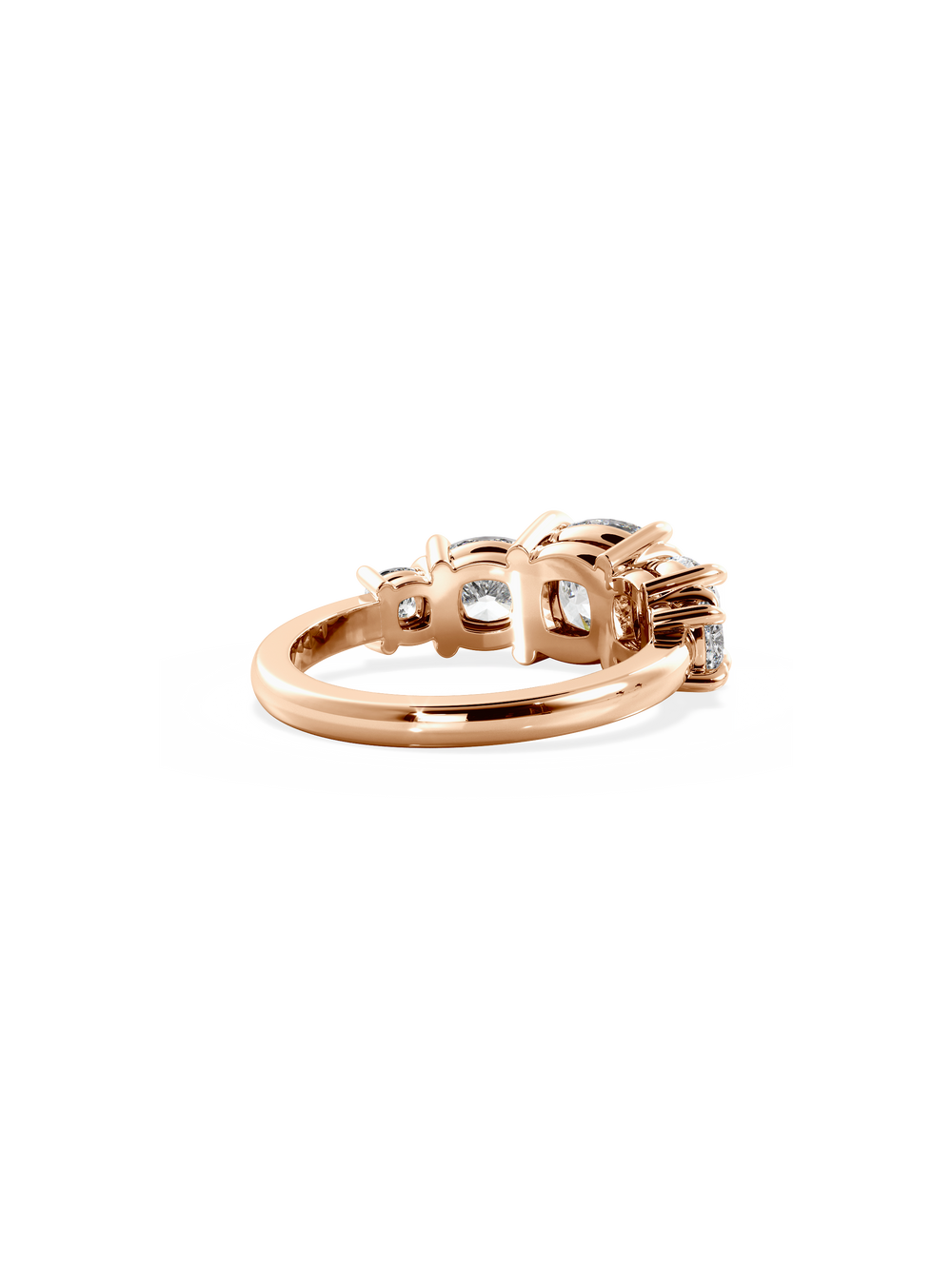 Cushion Signature Five-Stone Ring - View