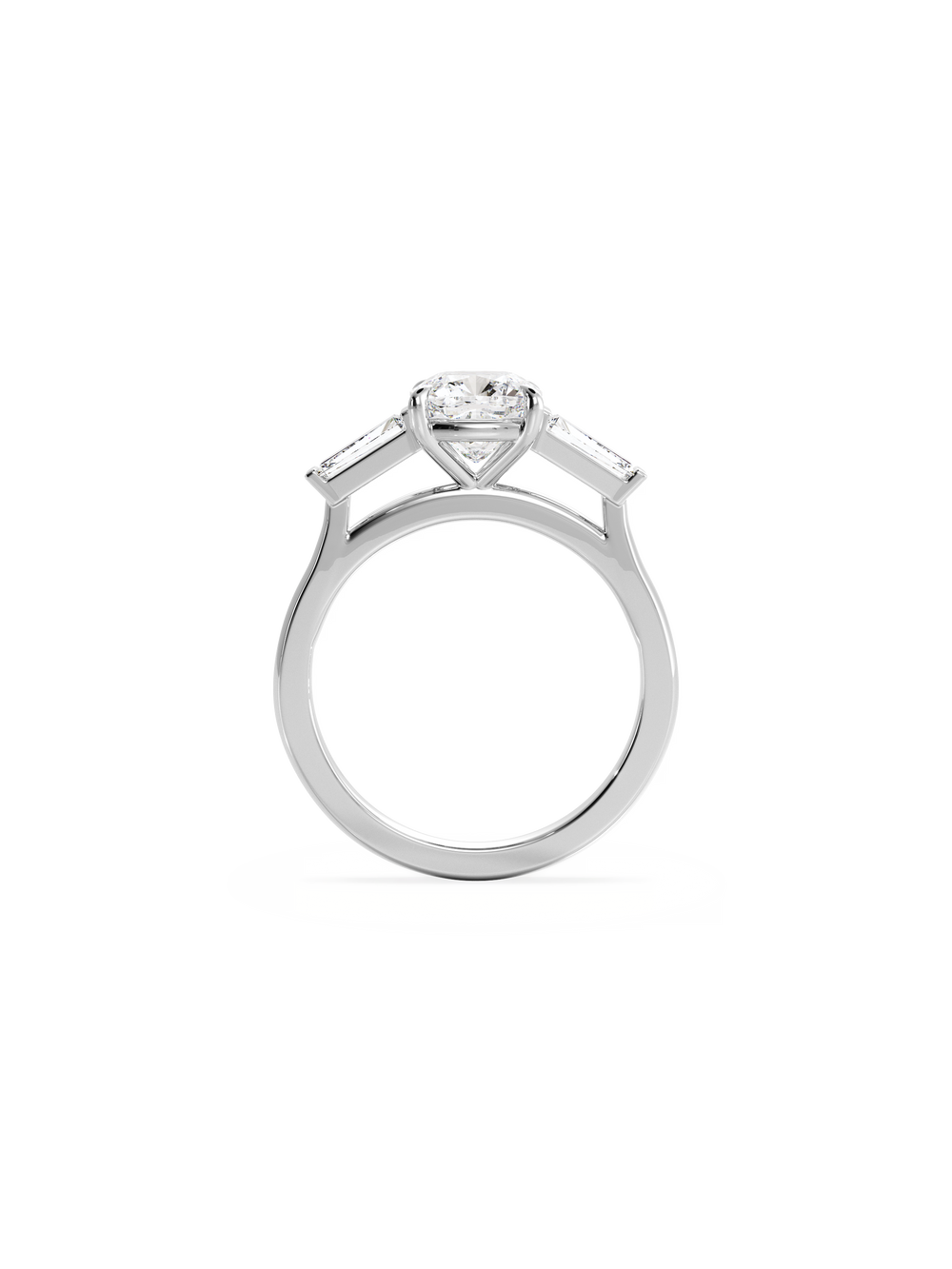 Cushion Lyra Ring - View
