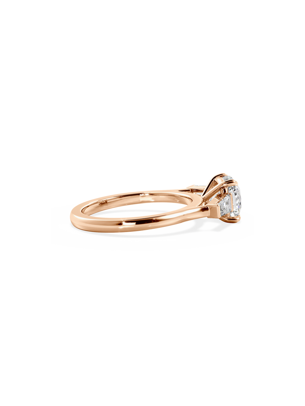 Cushion Lyra Ring - View
