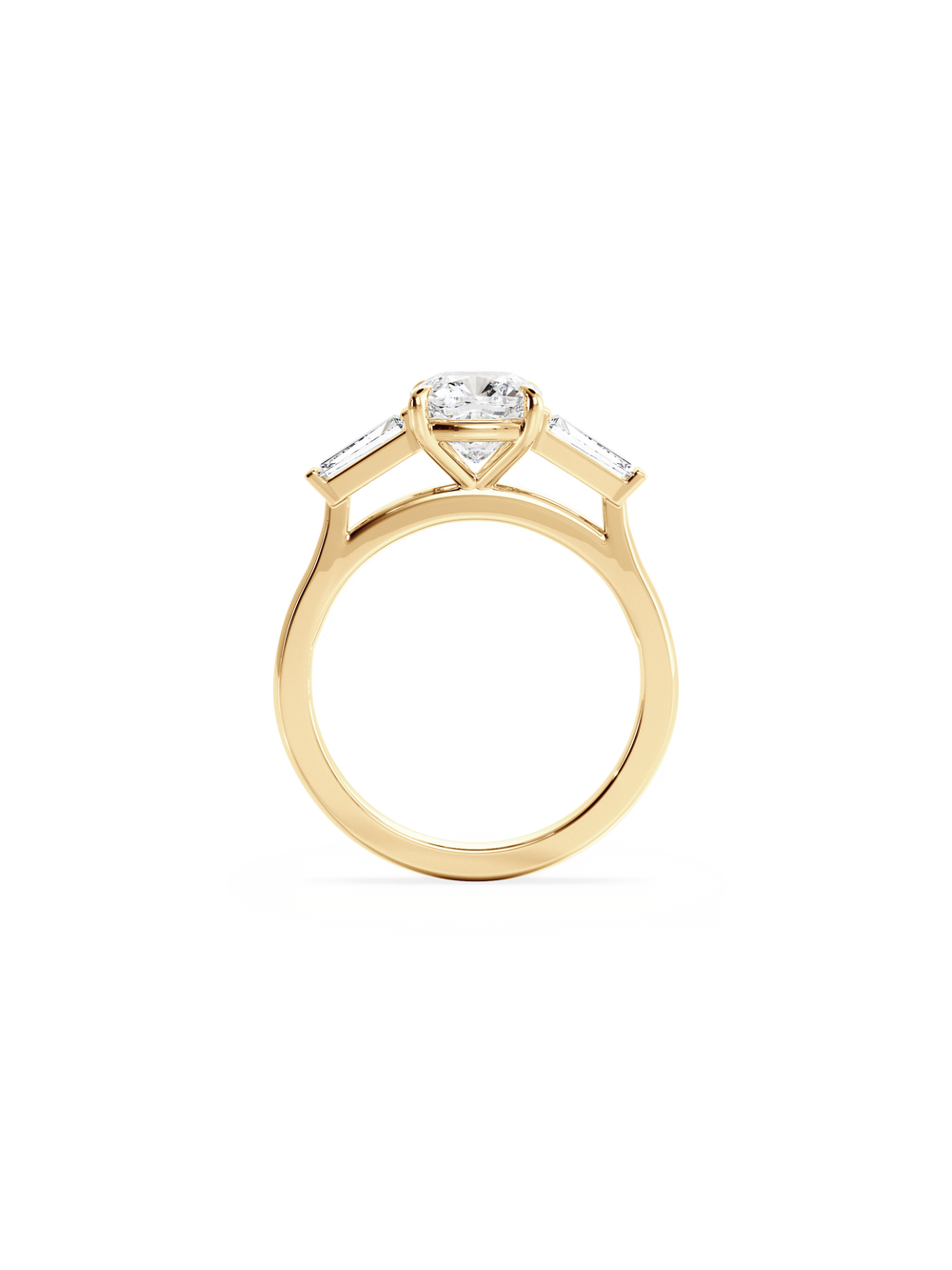 Cushion Lyra Ring - View