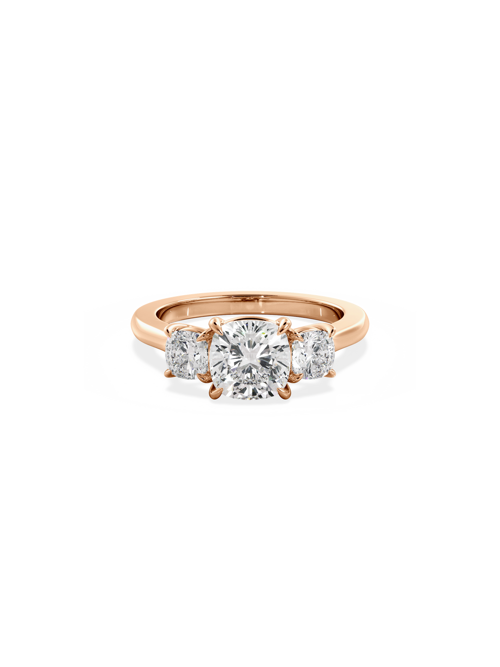 Cushion Trilogy Ring - View