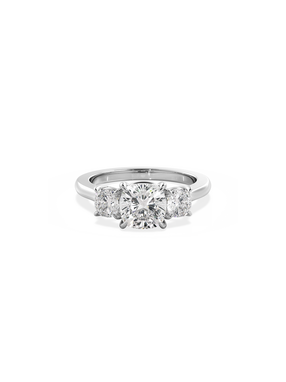 Cushion Trilogy Ring - View