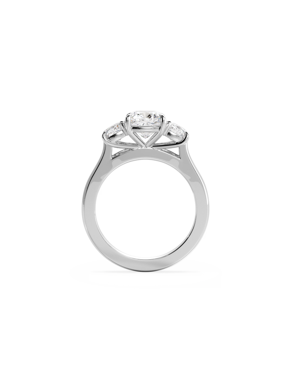 Cushion Trilogy Ring - View