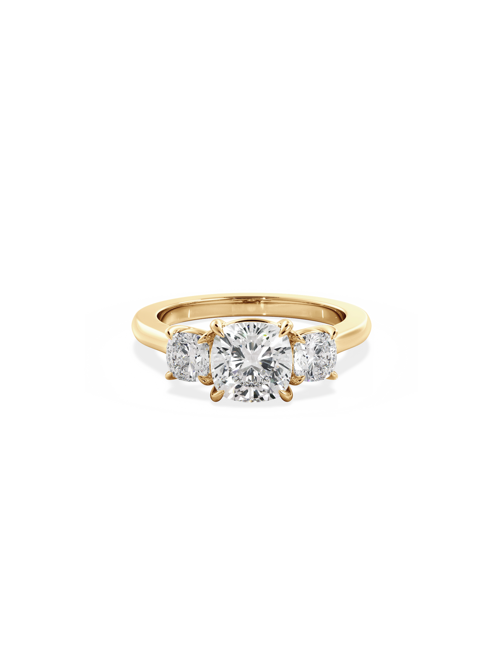 Cushion Trilogy Ring - View