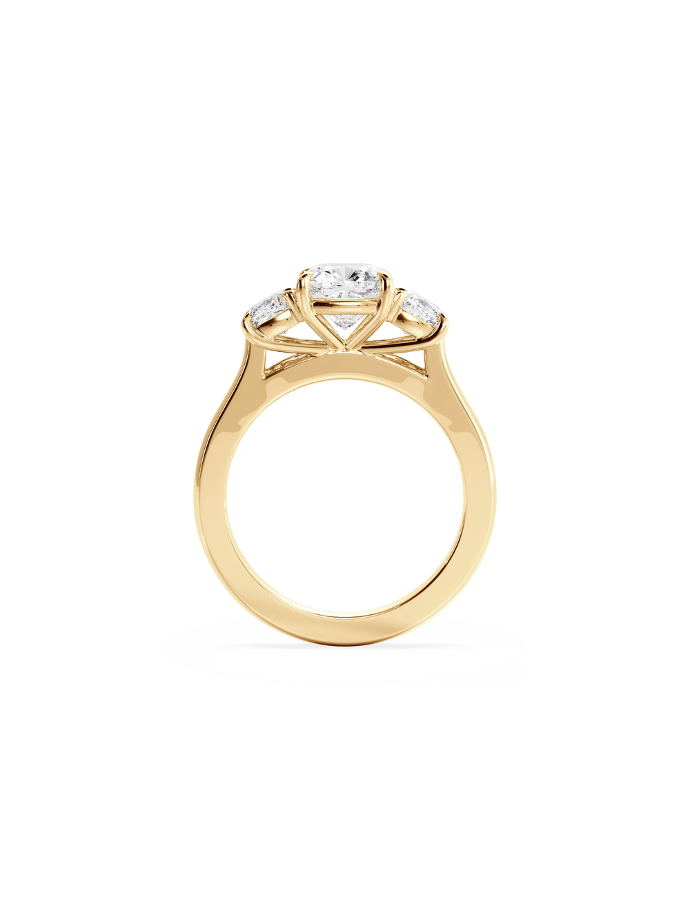 Cushion Trilogy Ring - View