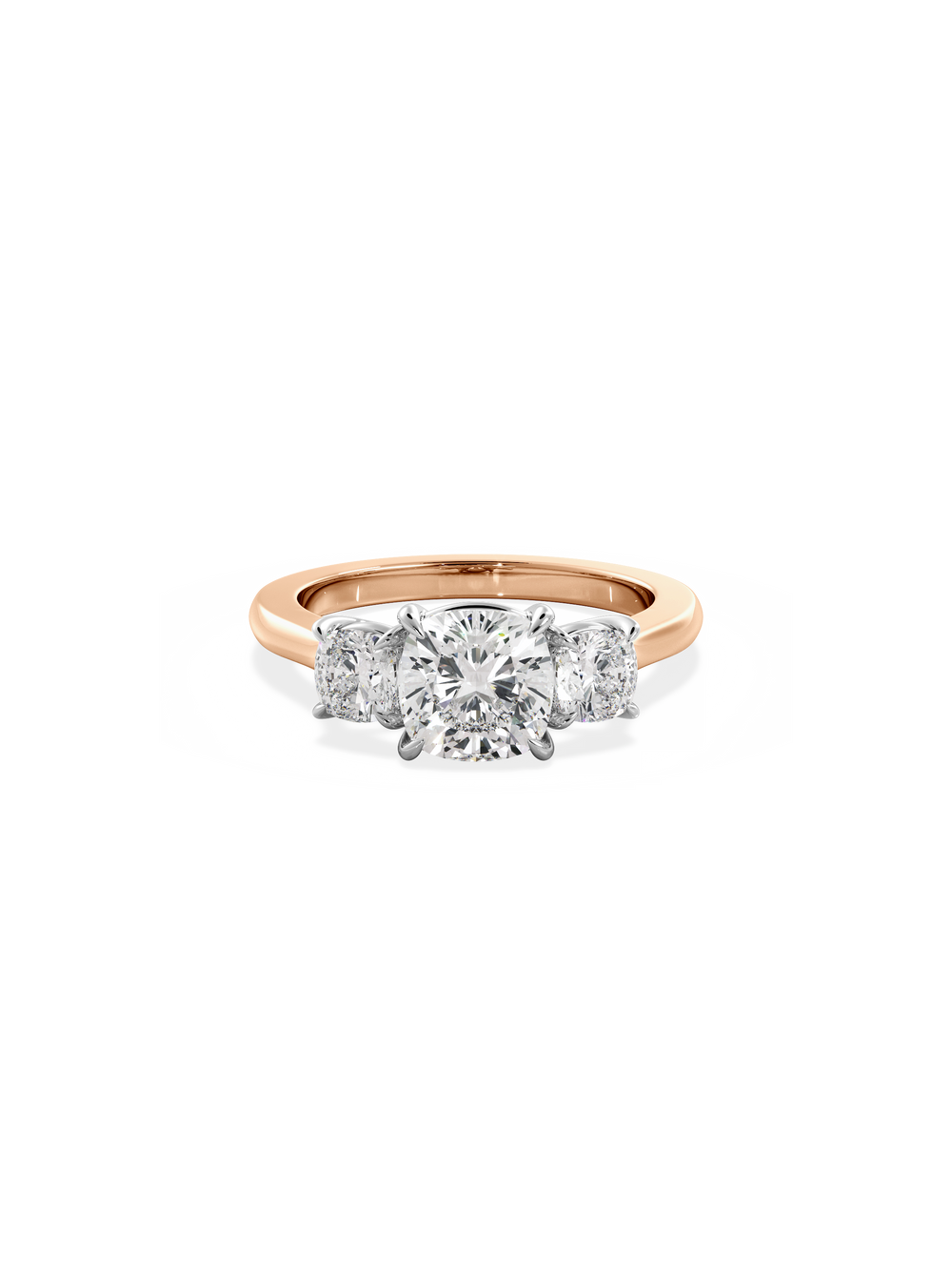 Cushion Trilogy Ring - View