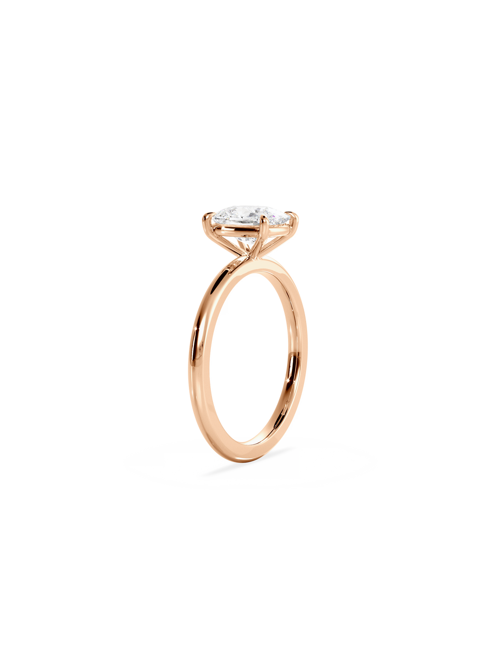 Elongated Cushion Ceremonial Solitaire Ring - View