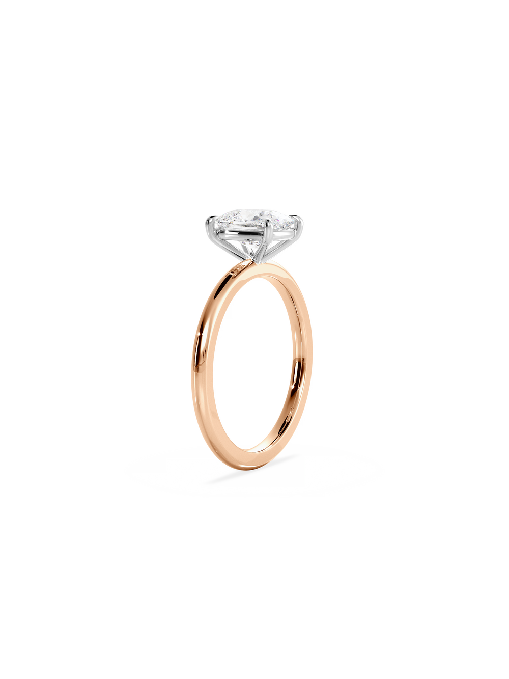 Elongated Cushion Ceremonial Solitaire Ring - View