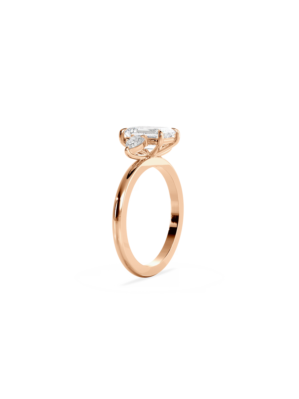 Emerald Amira Ring - View