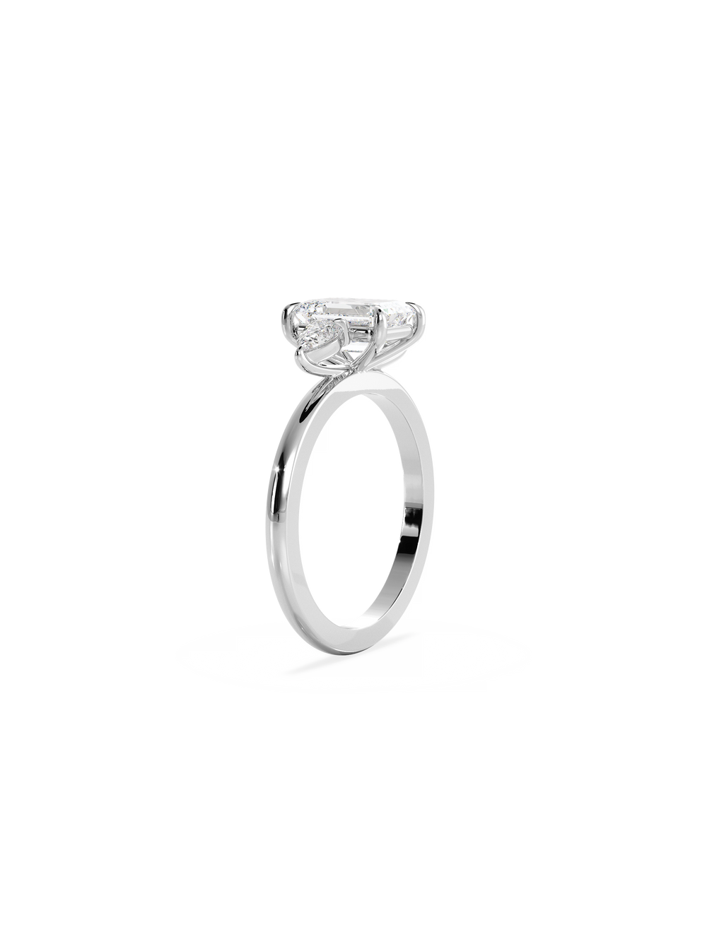 Emerald Amira Ring - View