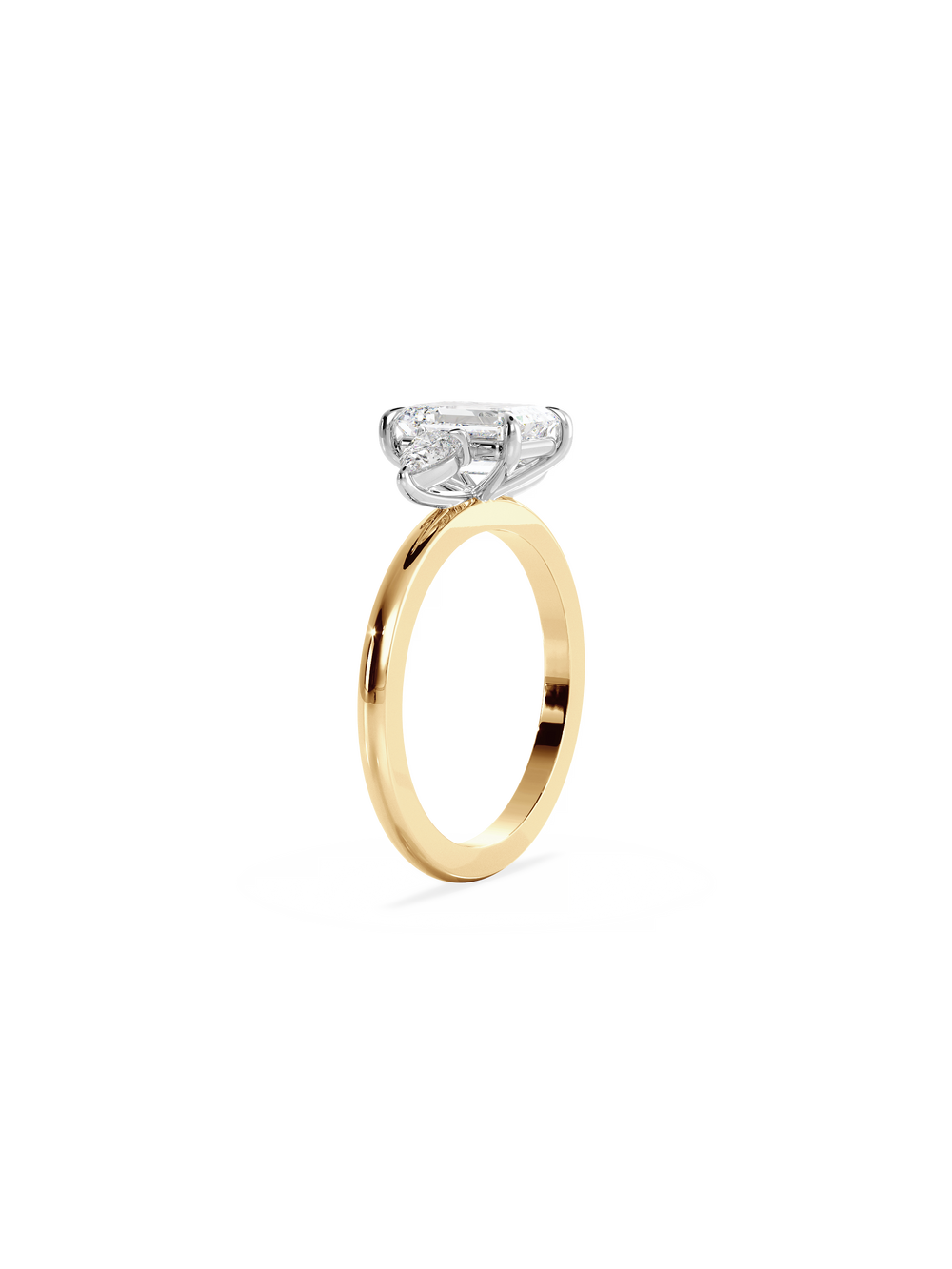 Emerald Amira Ring - View