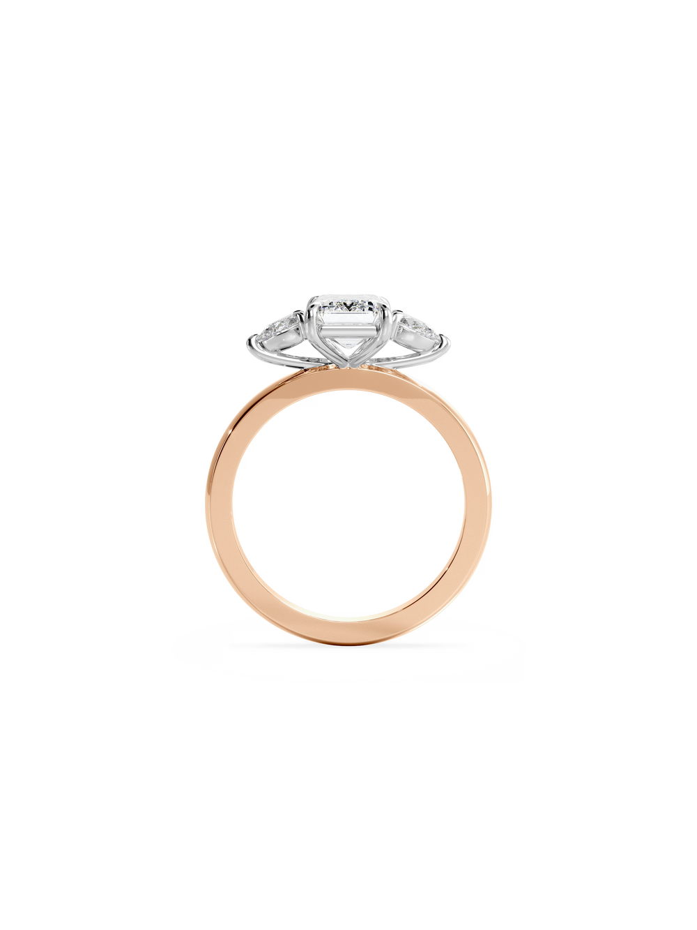 Emerald Amira Ring - View