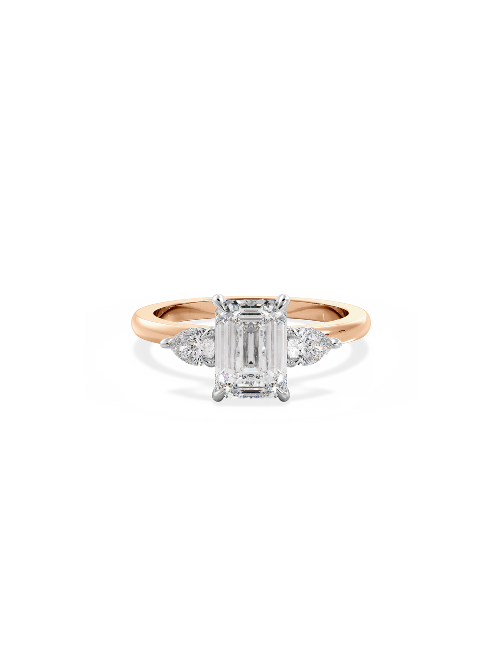 Emerald Amira Ring - View