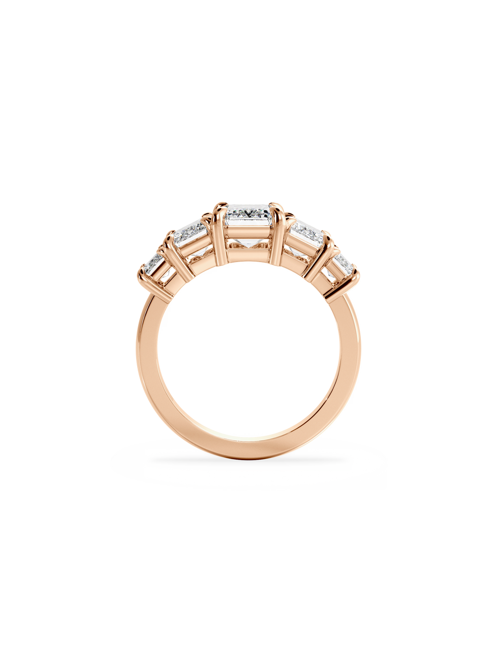Emerald Signature Five-Stone Ring - View