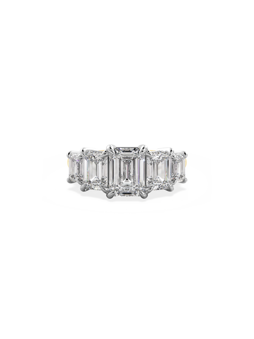 Emerald Signature Five-Stone Ring - View