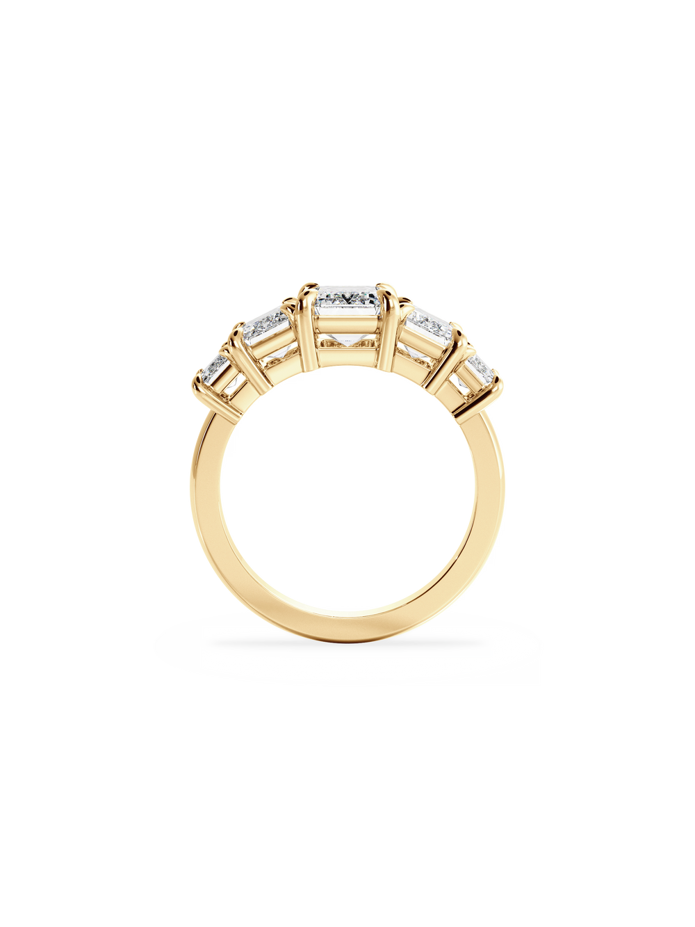 Emerald Signature Five-Stone Ring - View