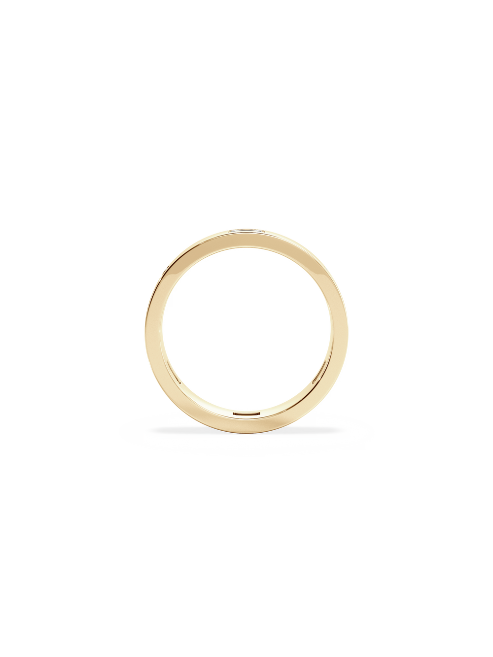 Baguette Inlay Cuff Ring - View