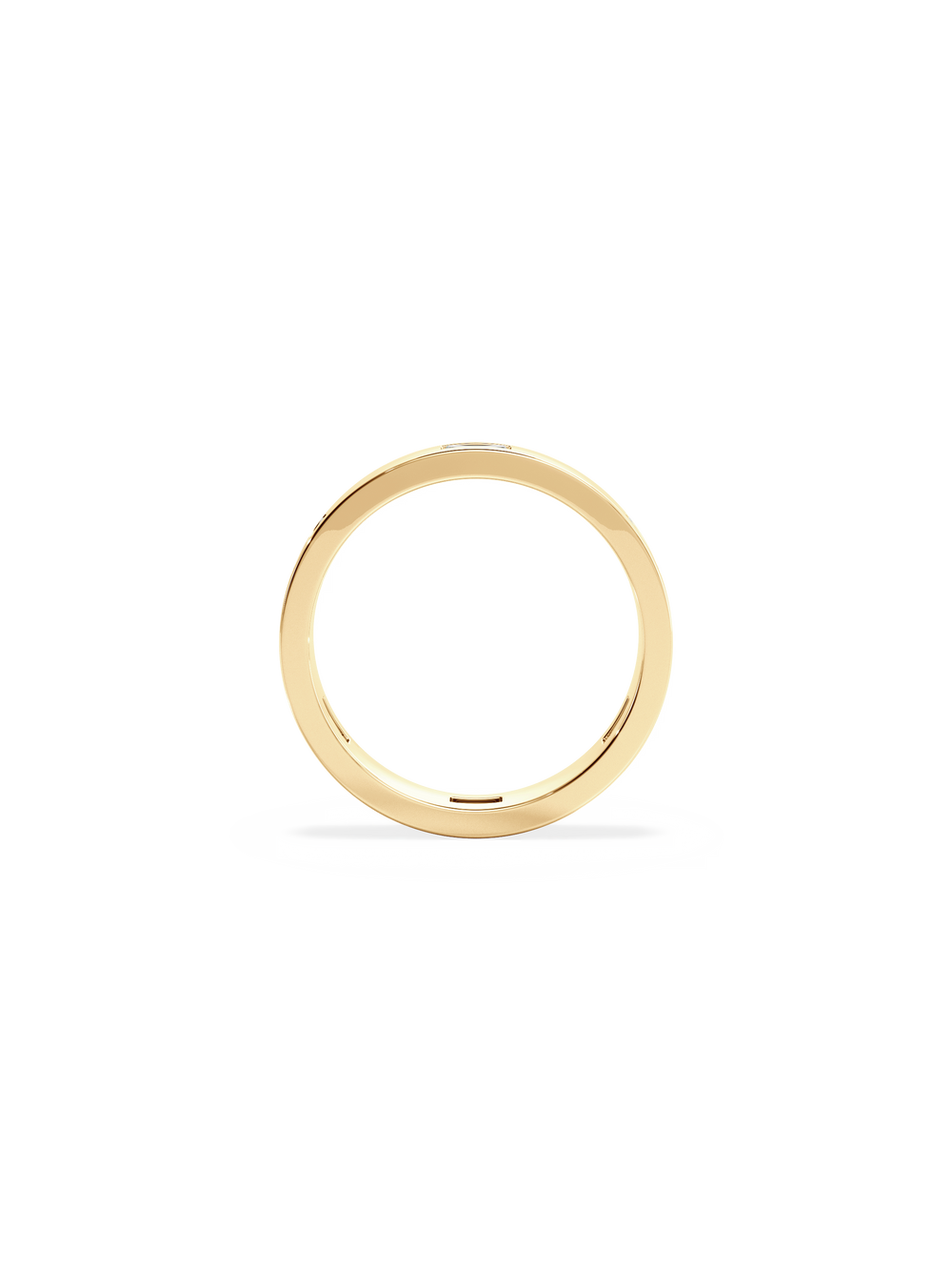 Baguette Inlay Cuff Ring - View