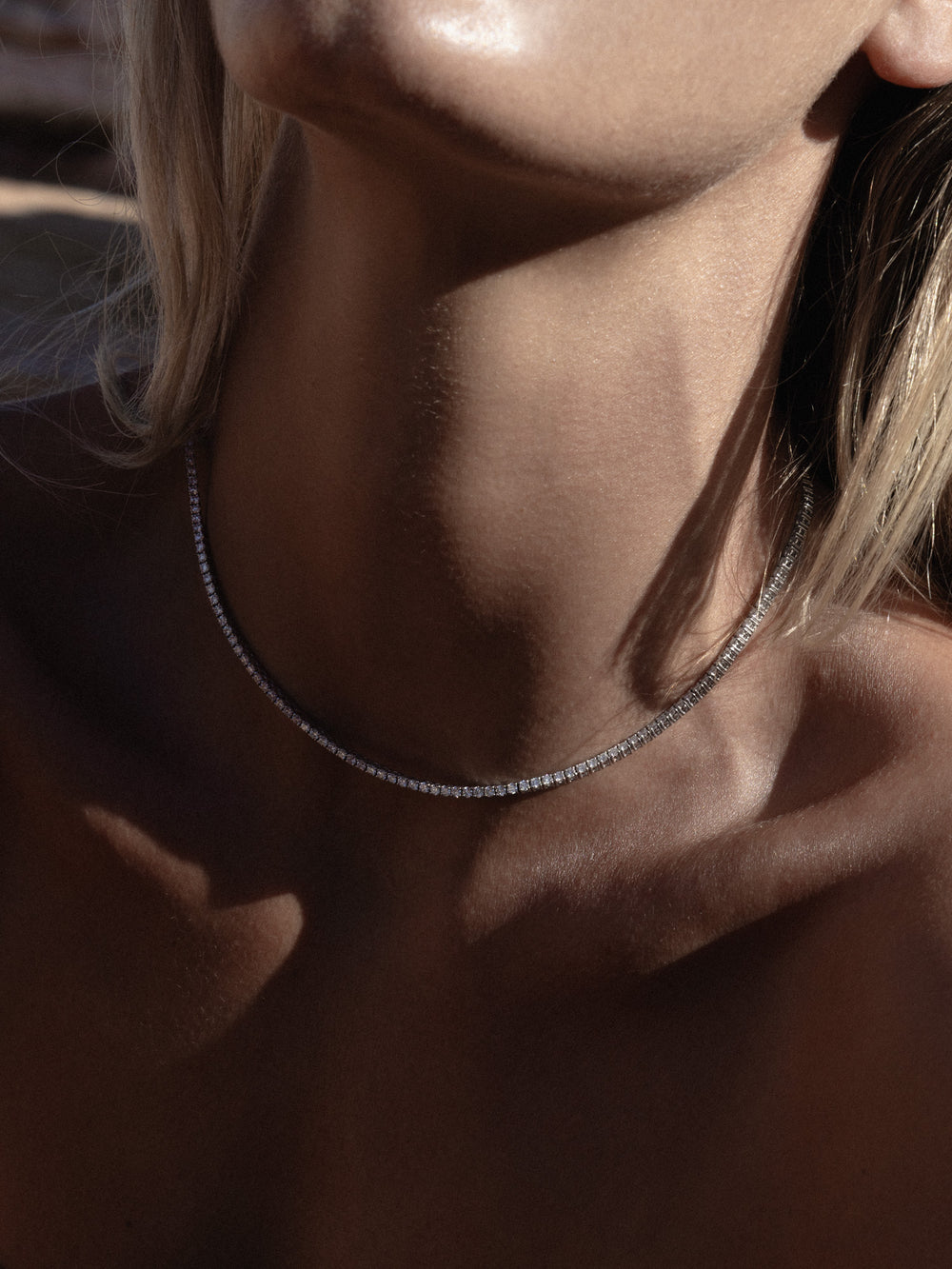 Classic Tennis Necklace - View