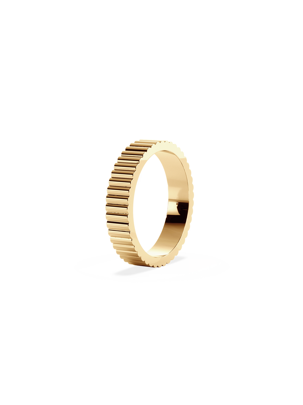 Fluted Cuff Ring - View
