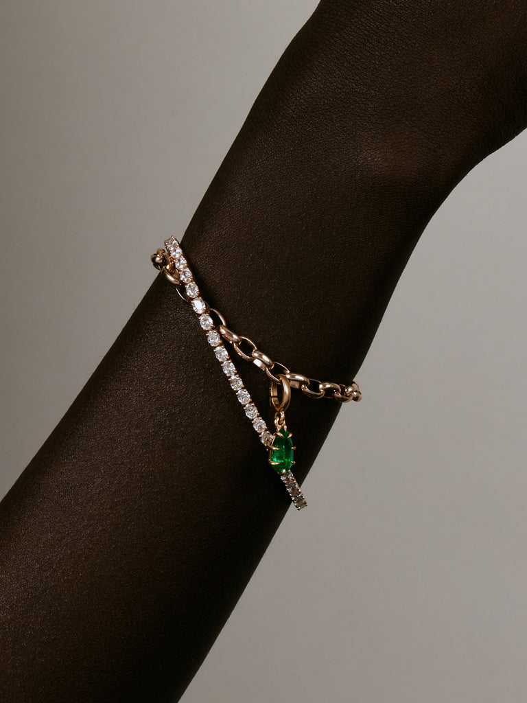 Oval Tennis Bracelet – Louise Jean Jewellery