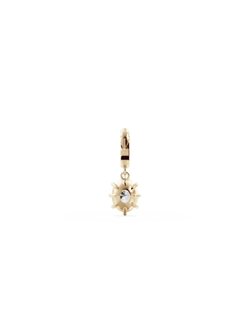 Oval Diamond Bespoke Pendant - View