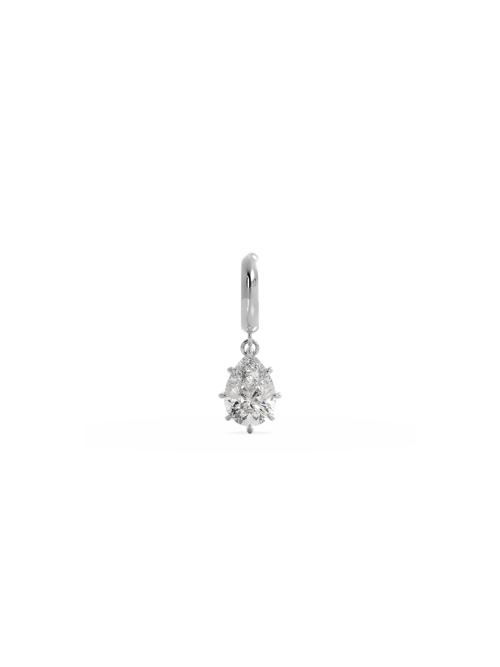 Pear Diamond Bespoke Pendant - View