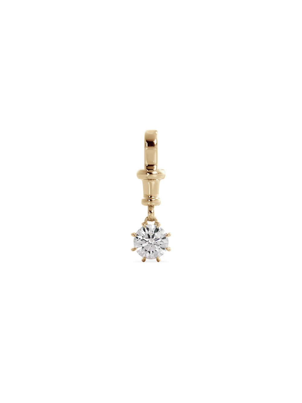 Round Diamond Bespoke Pendant - View